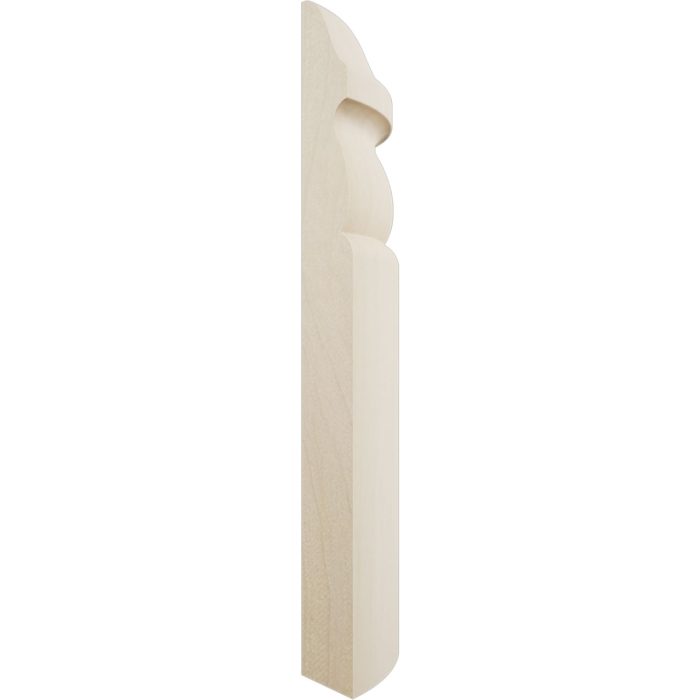 Ekena Millwork 5 1/4"H X 1 5/16"P WM5180 Americraft Solid Hardwood Stain Grade Bullnose Outside Corner Moulding - Image 69
