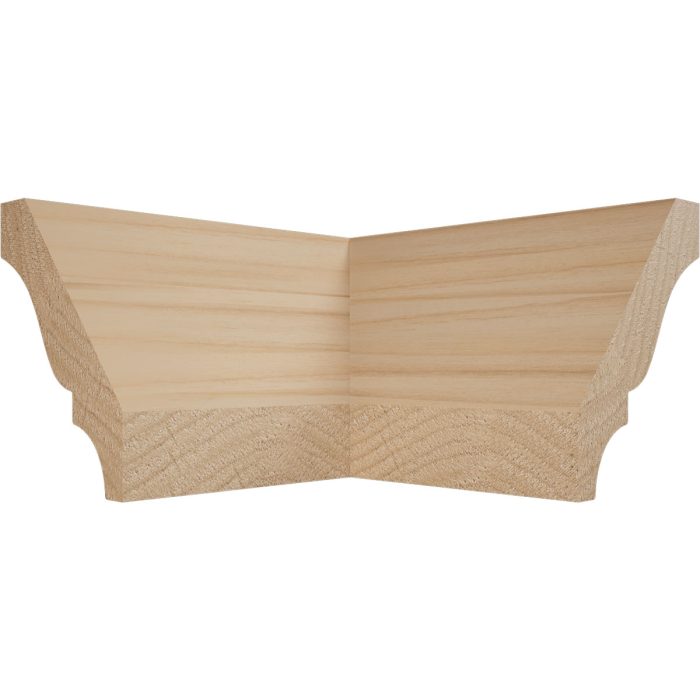 Ekena Millwork 1 5/8"P X 2 1/4"H WM52 Americraft Solid Hardwood Stain Grade Trimpro Crown Moulding Outside Corner - Image 5