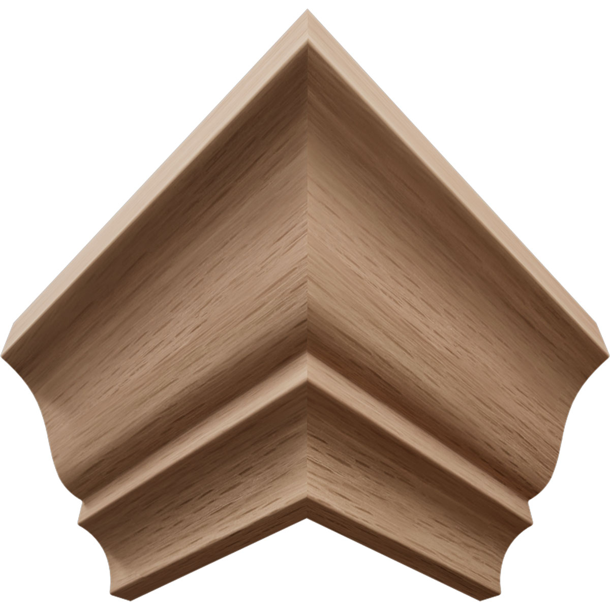 Ekena Millwork 1 5/8"P X 2 1/4"H WM52 Americraft Solid Hardwood Stain Grade Trimpro Crown Moulding Outside Corner - Image 14