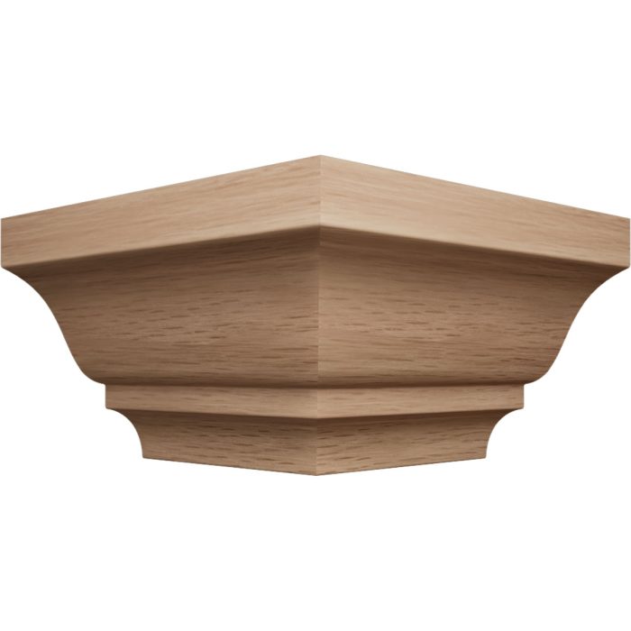 Ekena Millwork 1 5/8"P X 2 1/4"H WM52 Americraft Solid Hardwood Stain Grade Trimpro Crown Moulding Outside Corner - Image 10