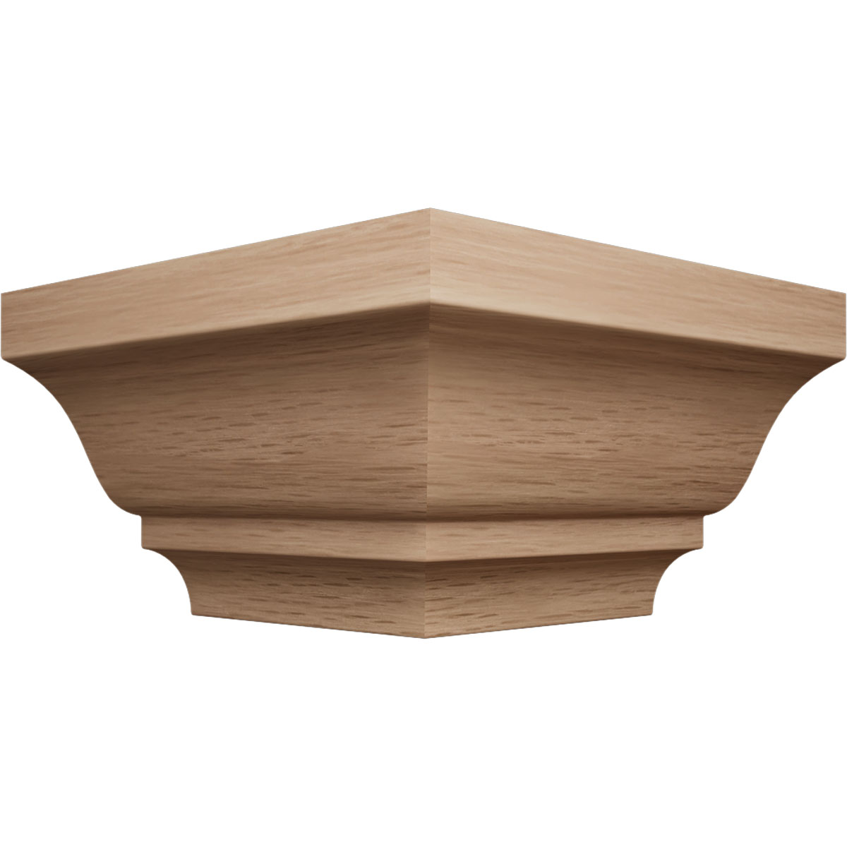 Ekena Millwork 1 5/8"P X 2 1/4"H WM52 Americraft Solid Hardwood Stain Grade Trimpro Crown Moulding Outside Corner - Image 10