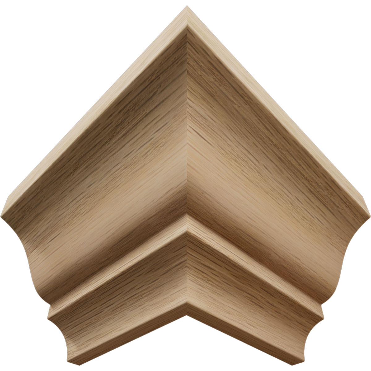 Ekena Millwork 1 5/8"P X 2 1/4"H WM52 Americraft Solid Hardwood Stain Grade Trimpro Crown Moulding Outside Corner - Image 22