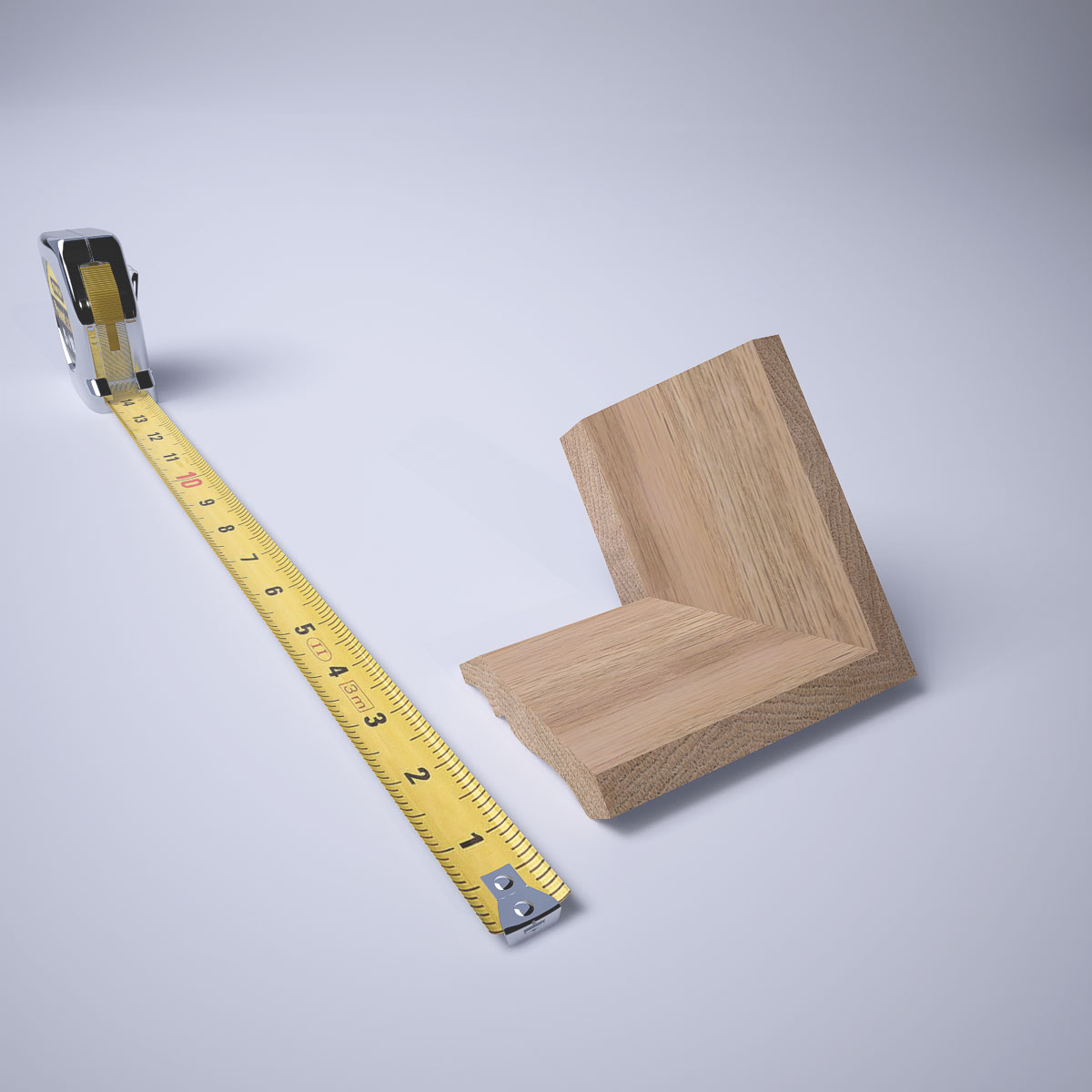 Ekena Millwork 1 5/8"P X 2 1/4"H WM52 Americraft Solid Hardwood Stain Grade Trimpro Crown Moulding Outside Corner - Image 23