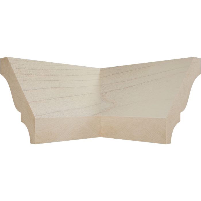 Ekena Millwork 1 5/8"P X 2 1/4"H WM52 Americraft Solid Hardwood Stain Grade Trimpro Crown Moulding Outside Corner - Image 29