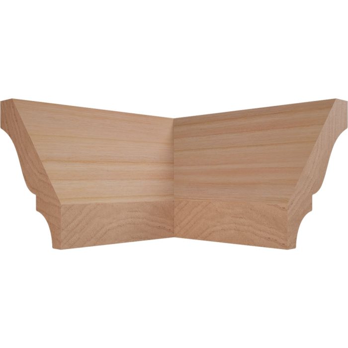 Ekena Millwork 1 5/8"P X 2 1/4"H WM52 Americraft Solid Hardwood Stain Grade Trimpro Crown Moulding Outside Corner - Image 37