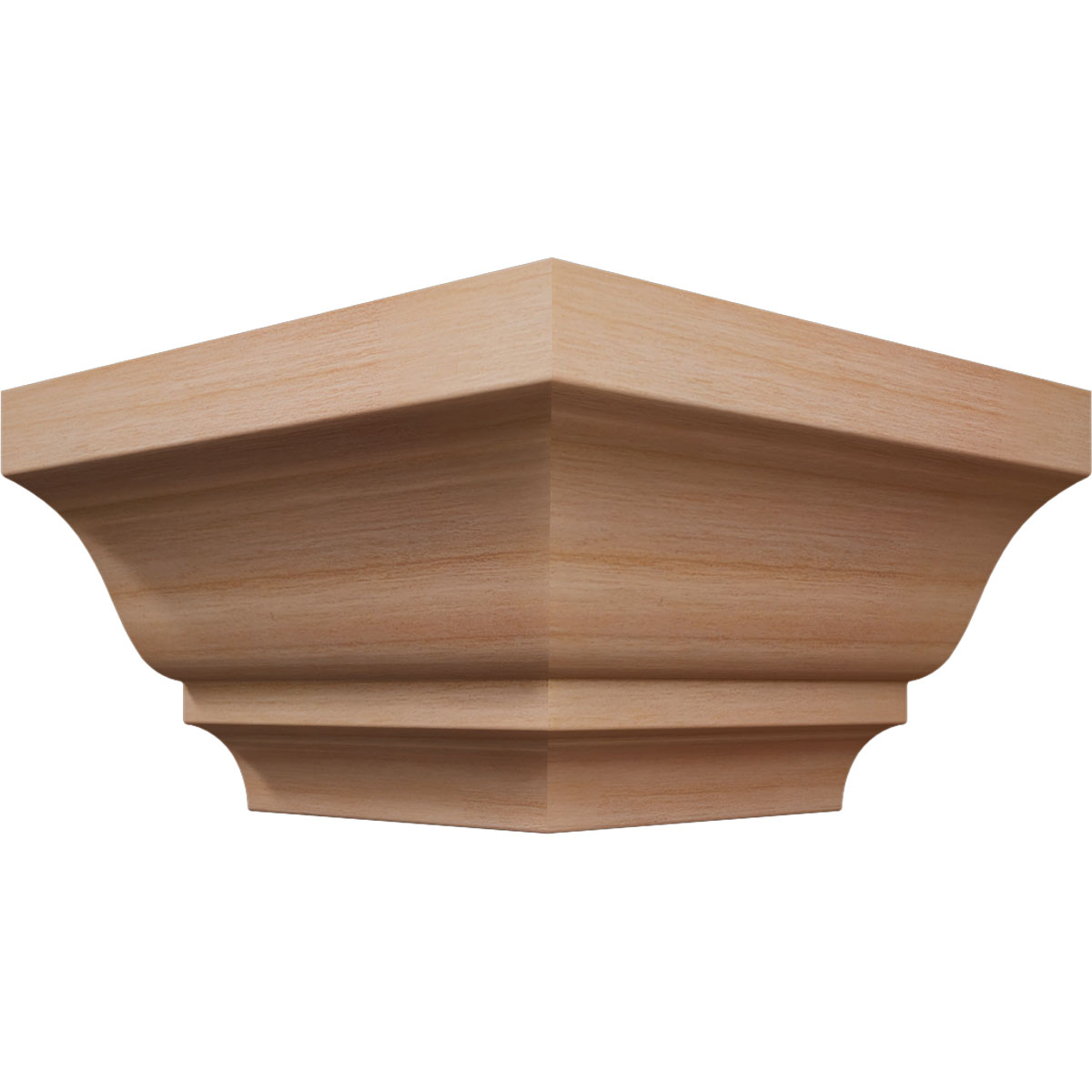 Ekena Millwork 1 5/8"P X 2 1/4"H WM52 Americraft Solid Hardwood Stain Grade Trimpro Crown Moulding Outside Corner - Image 34