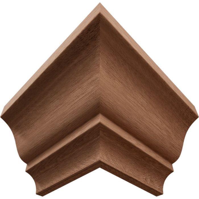 Ekena Millwork 1 5/8"P X 2 1/4"H WM52 Americraft Solid Hardwood Stain Grade Trimpro Crown Moulding Outside Corner - Image 46