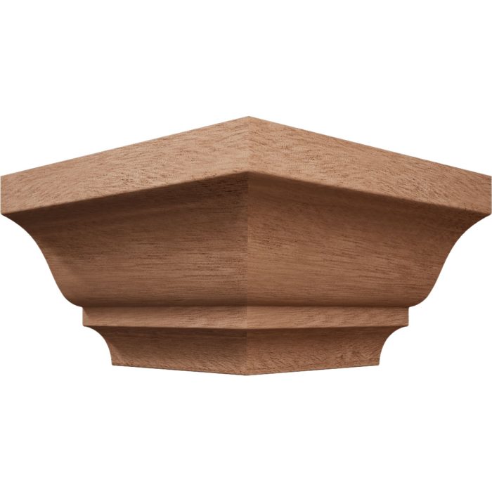 Ekena Millwork 1 5/8"P X 2 1/4"H WM52 Americraft Solid Hardwood Stain Grade Trimpro Crown Moulding Outside Corner - Image 42