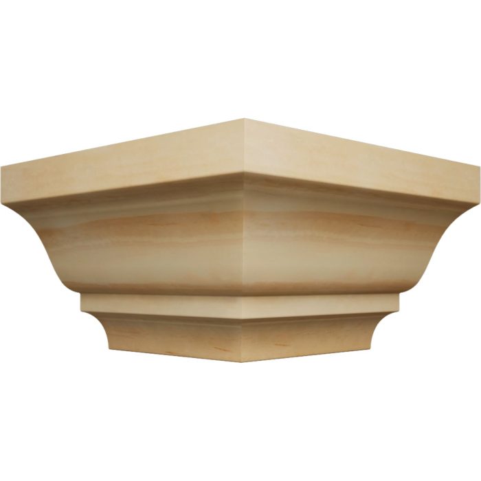 Ekena Millwork 1 5/8"P X 2 1/4"H WM52 Americraft Solid Hardwood Stain Grade Trimpro Crown Moulding Outside Corner - Image 50