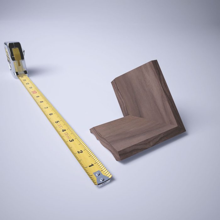 Ekena Millwork 1 5/8"P X 2 1/4"H WM52 Americraft Solid Hardwood Stain Grade Trimpro Crown Moulding Outside Corner - Image 63