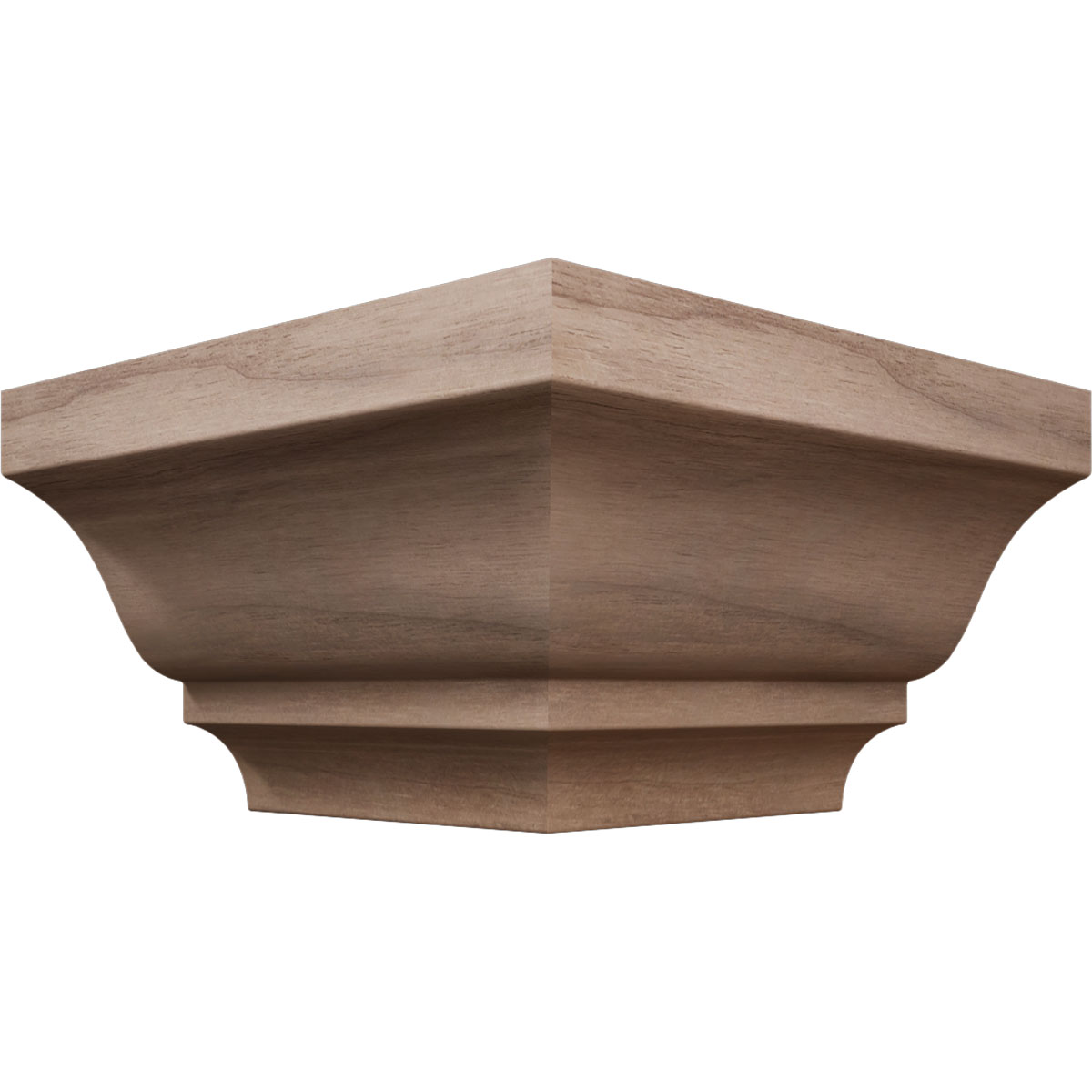 Ekena Millwork 1 5/8"P X 2 1/4"H WM52 Americraft Solid Hardwood Stain Grade Trimpro Crown Moulding Outside Corner - Image 58