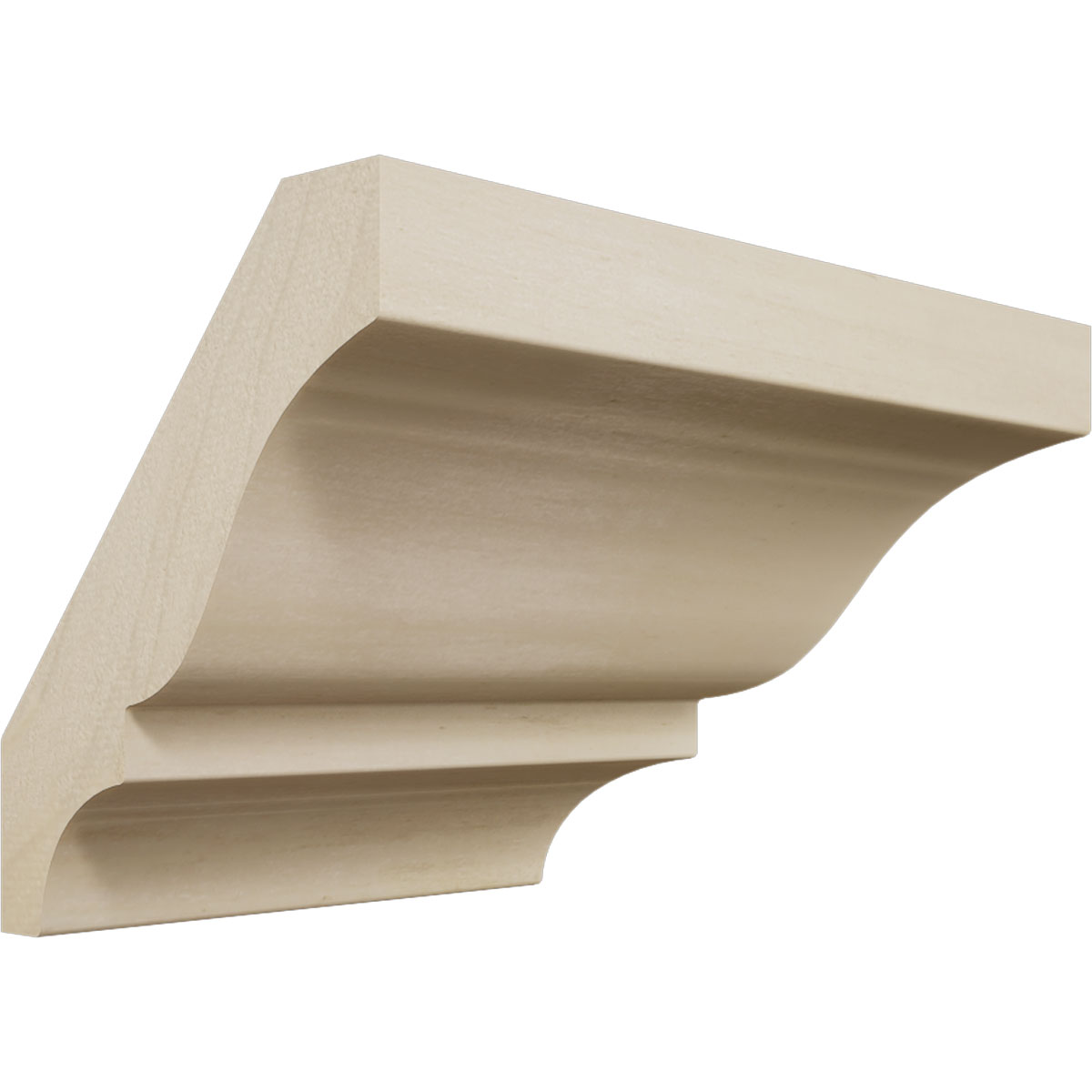 Ekena Millwork 1 5/8"P X 2 1/4"H WM52 Americraft Solid Hardwood Stain Grade Trimpro Crown Moulding Outside Corner - Image 68