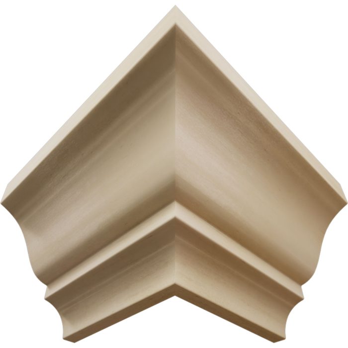 Ekena Millwork 1 5/8"P X 2 1/4"H WM52 Americraft Solid Hardwood Stain Grade Trimpro Crown Moulding Outside Corner - Image 70