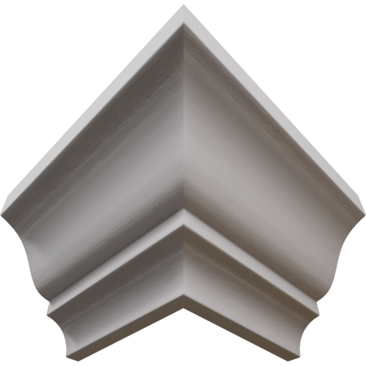 Ekena Millwork 1 5/8"P X 2 1/4"H WM52 Americraft Solid Hardwood Stain Grade Trimpro Crown Moulding Outside Corner - Image 78