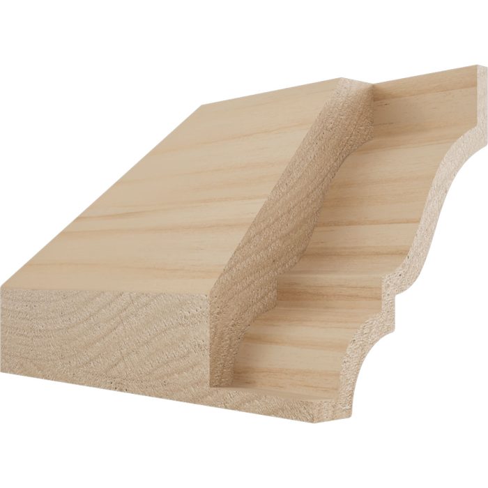Ekena Millwork 1 5/8"P x 2 3/8"H WM52 Americraft Solid Hardwood Stain Grade MiterLink Crown Moulding Inside Corner - Image 4
