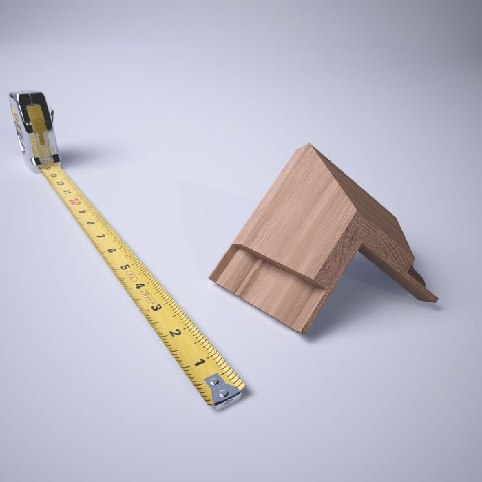Ekena Millwork 1 5/8"P x 2 3/8"H WM52 Americraft Solid Hardwood Stain Grade MiterLink Crown Moulding Inside Corner - Image 14