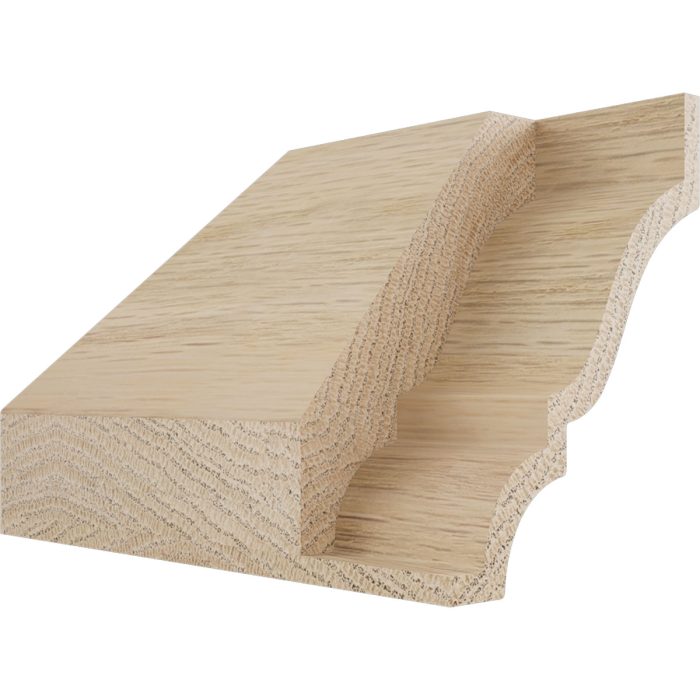 Ekena Millwork 1 5/8"P x 2 3/8"H WM52 Americraft Solid Hardwood Stain Grade MiterLink Crown Moulding Inside Corner - Image 18
