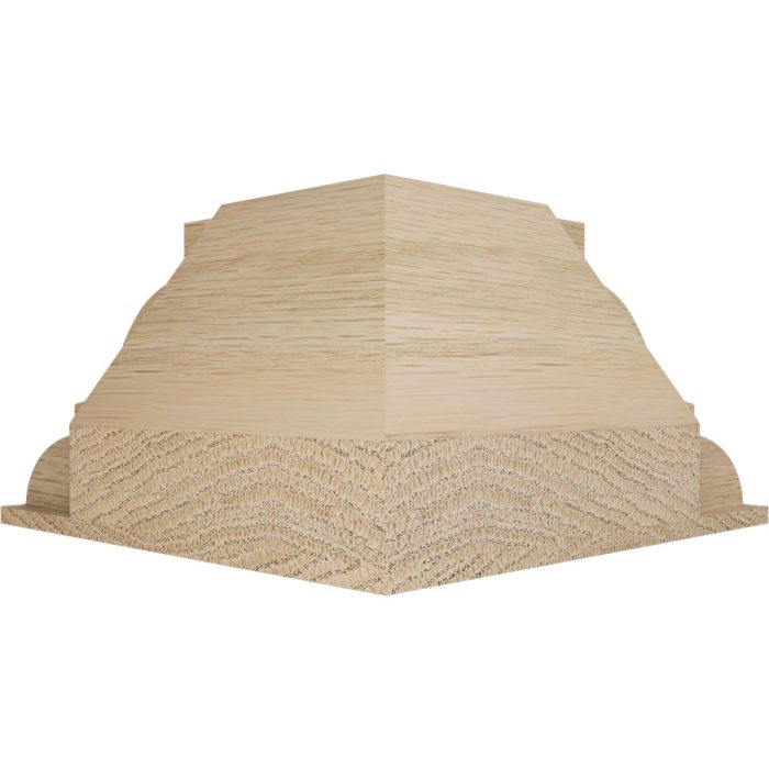 Ekena Millwork 1 5/8"P x 2 3/8"H WM52 Americraft Solid Hardwood Stain Grade MiterLink Crown Moulding Inside Corner - Image 19