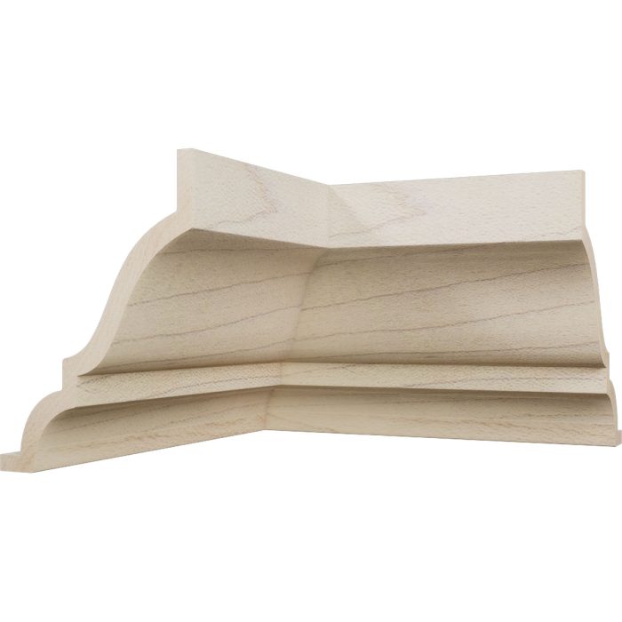 Ekena Millwork 1 5/8"P x 2 3/8"H WM52 Americraft Solid Hardwood Stain Grade MiterLink Crown Moulding Inside Corner - Image 24