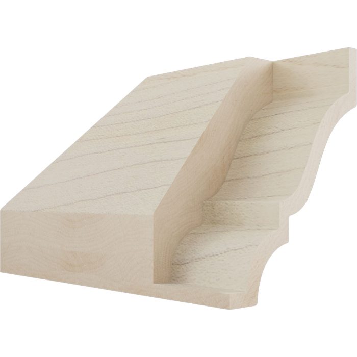 Ekena Millwork 1 5/8"P x 2 3/8"H WM52 Americraft Solid Hardwood Stain Grade MiterLink Crown Moulding Inside Corner - Image 25