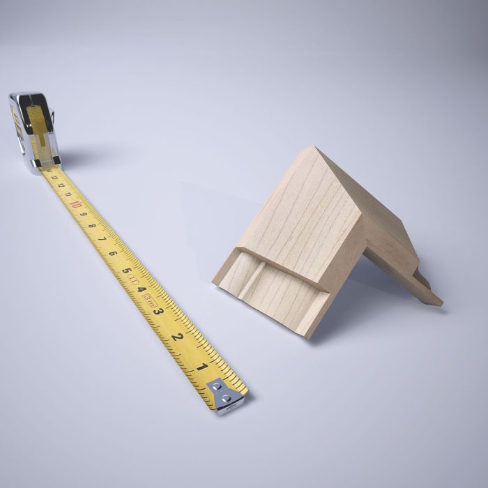 Ekena Millwork 1 5/8"P x 2 3/8"H WM52 Americraft Solid Hardwood Stain Grade MiterLink Crown Moulding Inside Corner - Image 28