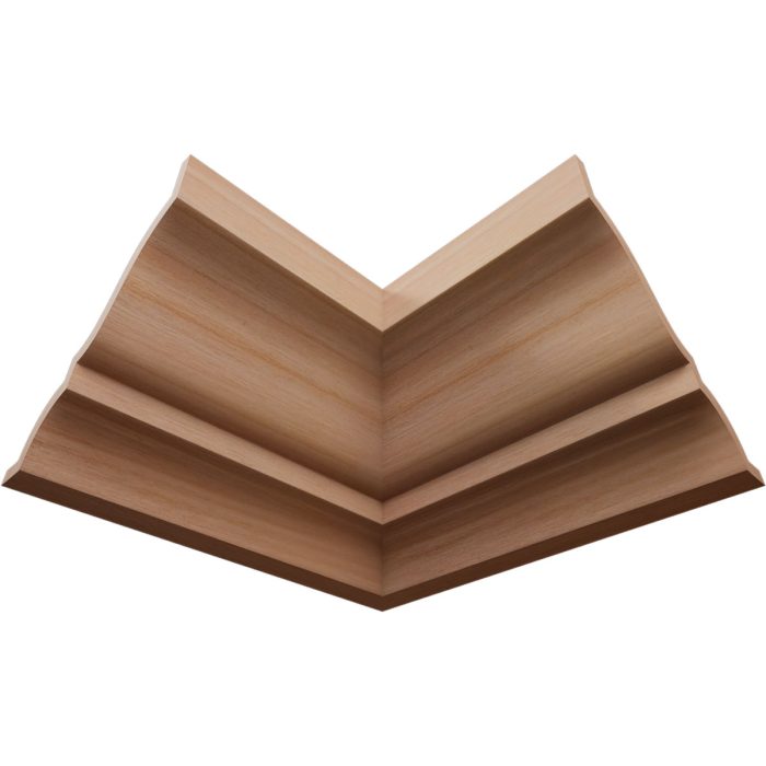 Ekena Millwork 1 5/8"P x 2 3/8"H WM52 Americraft Solid Hardwood Stain Grade MiterLink Crown Moulding Inside Corner - Image 34