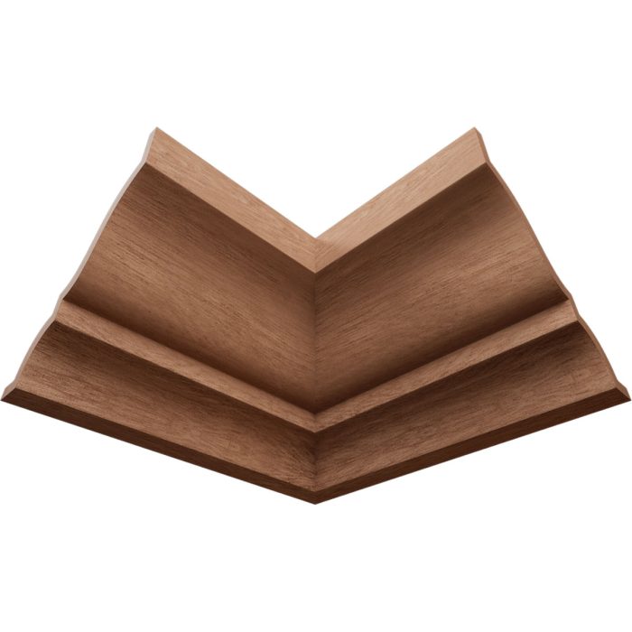 Ekena Millwork 1 5/8"P x 2 3/8"H WM52 Americraft Solid Hardwood Stain Grade MiterLink Crown Moulding Inside Corner - Image 41
