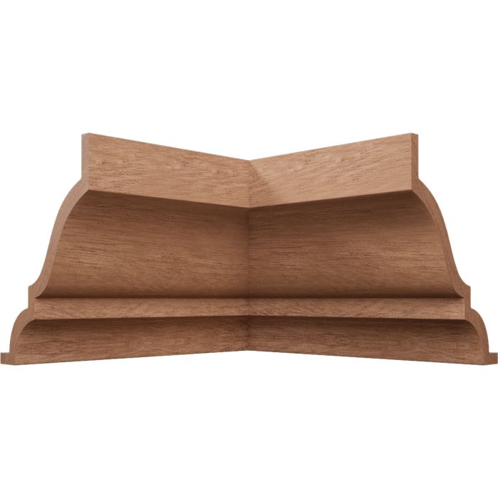 Ekena Millwork 1 5/8"P x 2 3/8"H WM52 Americraft Solid Hardwood Stain Grade MiterLink Crown Moulding Inside Corner - Image 37