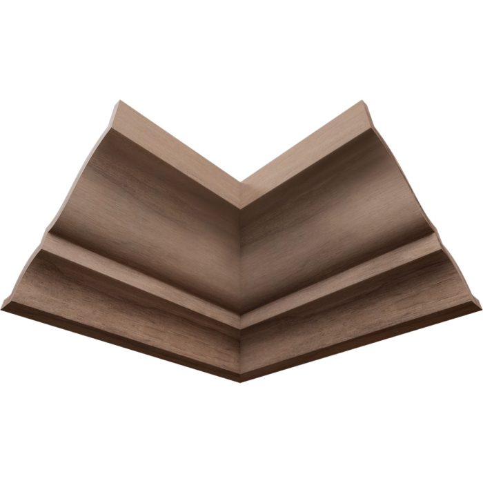 Ekena Millwork 1 5/8"P x 2 3/8"H WM52 Americraft Solid Hardwood Stain Grade MiterLink Crown Moulding Inside Corner - Image 55