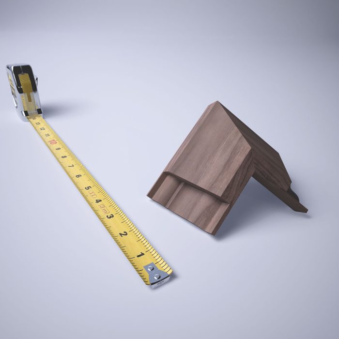 Ekena Millwork 1 5/8"P x 2 3/8"H WM52 Americraft Solid Hardwood Stain Grade MiterLink Crown Moulding Inside Corner - Image 56