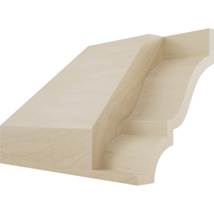 Ekena Millwork 1 5/8"P x 2 3/8"H WM52 Americraft Solid Hardwood Stain Grade MiterLink Crown Moulding Inside Corner - Image 60