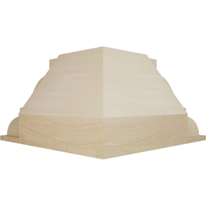 Ekena Millwork 1 5/8"P x 2 3/8"H WM52 Americraft Solid Hardwood Stain Grade MiterLink Crown Moulding Inside Corner - Image 61