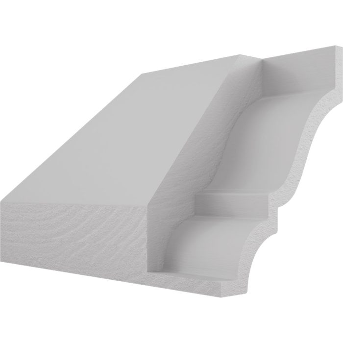 Ekena Millwork 1 5/8"P x 2 3/8"H WM52 Americraft Solid Hardwood Stain Grade MiterLink Crown Moulding Inside Corner - Image 67