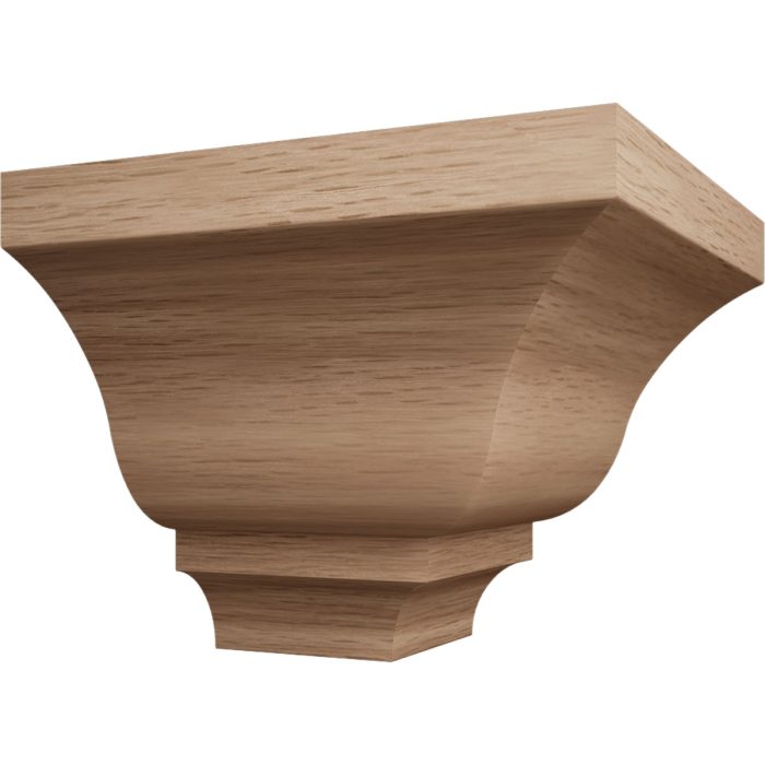 Ekena Millwork 2 5/8"P X 3 3/8"H WM48 Americraft Solid Hardwood Stain Grade Trimpro Crown Moulding Outside Corner - Image 11