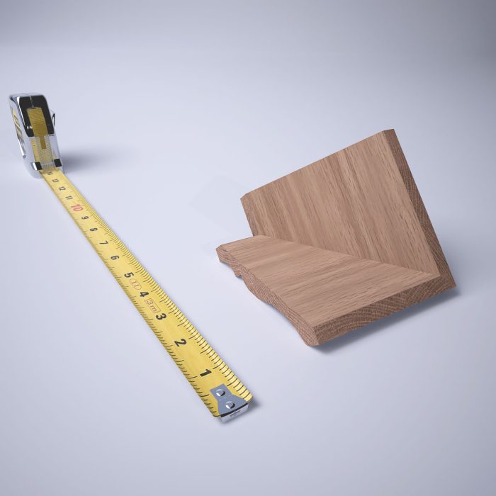Ekena Millwork 2 5/8"P X 3 3/8"H WM48 Americraft Solid Hardwood Stain Grade Trimpro Crown Moulding Outside Corner - Image 15