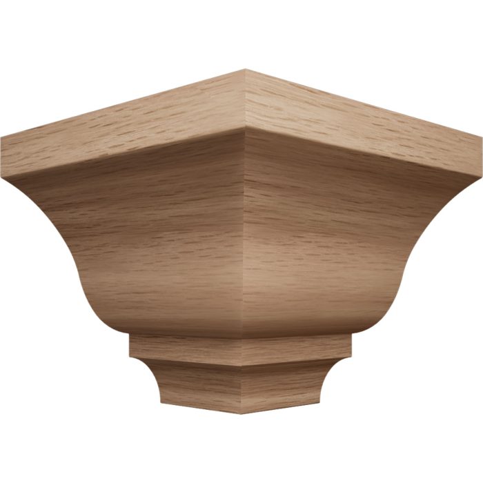 Ekena Millwork 2 5/8"P X 3 3/8"H WM48 Americraft Solid Hardwood Stain Grade Trimpro Crown Moulding Outside Corner - Image 10