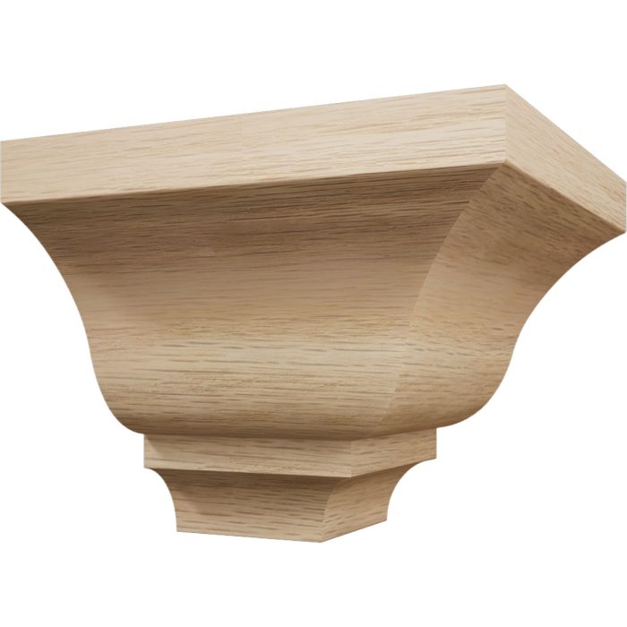 Ekena Millwork 2 5/8"P X 3 3/8"H WM48 Americraft Solid Hardwood Stain Grade Trimpro Crown Moulding Outside Corner - Image 19
