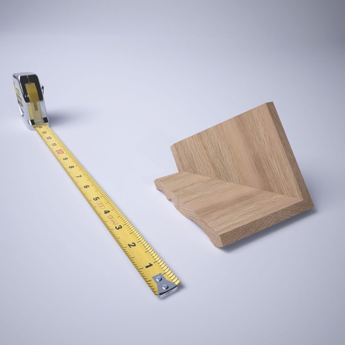 Ekena Millwork 2 5/8"P X 3 3/8"H WM48 Americraft Solid Hardwood Stain Grade Trimpro Crown Moulding Outside Corner - Image 23