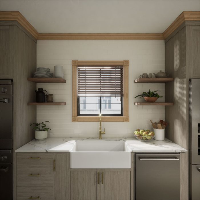 Ekena Millwork 2 5/8"P X 3 3/8"H WM48 Americraft Solid Hardwood Stain Grade Trimpro Crown Moulding Outside Corner - Image 24