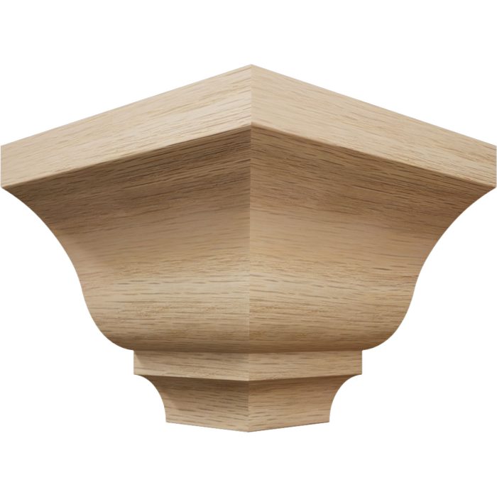 Ekena Millwork 2 5/8"P X 3 3/8"H WM48 Americraft Solid Hardwood Stain Grade Trimpro Crown Moulding Outside Corner - Image 18