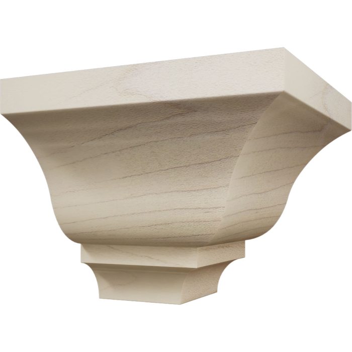 Ekena Millwork 2 5/8"P X 3 3/8"H WM48 Americraft Solid Hardwood Stain Grade Trimpro Crown Moulding Outside Corner - Image 27