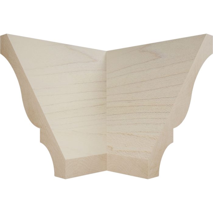 Ekena Millwork 2 5/8"P X 3 3/8"H WM48 Americraft Solid Hardwood Stain Grade Trimpro Crown Moulding Outside Corner - Image 29