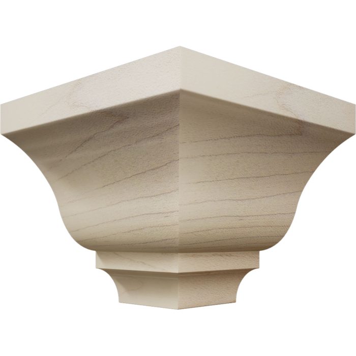 Ekena Millwork 2 5/8"P X 3 3/8"H WM48 Americraft Solid Hardwood Stain Grade Trimpro Crown Moulding Outside Corner - Image 26