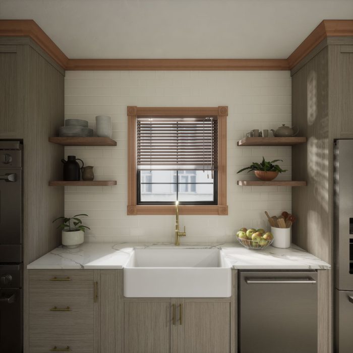 Ekena Millwork 2 5/8"P X 3 3/8"H WM48 Americraft Solid Hardwood Stain Grade Trimpro Crown Moulding Outside Corner - Image 40