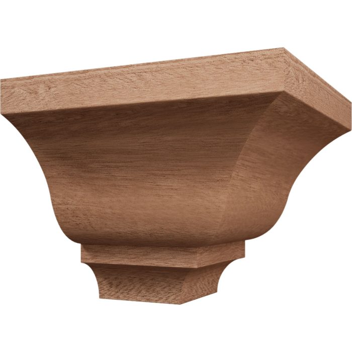 Ekena Millwork 2 5/8"P X 3 3/8"H WM48 Americraft Solid Hardwood Stain Grade Trimpro Crown Moulding Outside Corner - Image 43