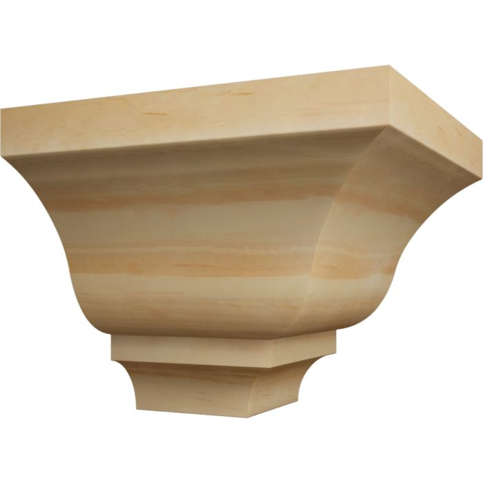 Ekena Millwork 2 5/8"P X 3 3/8"H WM48 Americraft Solid Hardwood Stain Grade Trimpro Crown Moulding Outside Corner - Image 51