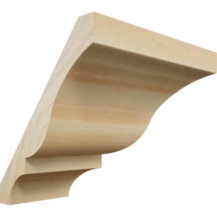 Ekena Millwork 2 5/8"P X 3 3/8"H WM48 Americraft Solid Hardwood Stain Grade Trimpro Crown Moulding Outside Corner - Image 52
