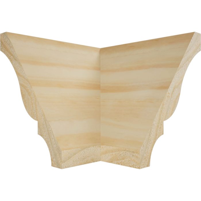 Ekena Millwork 2 5/8"P X 3 3/8"H WM48 Americraft Solid Hardwood Stain Grade Trimpro Crown Moulding Outside Corner - Image 53