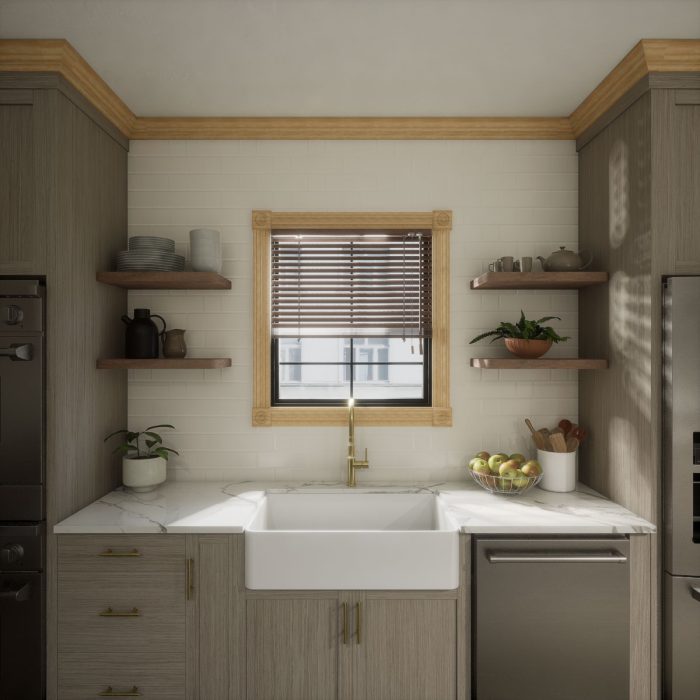 Ekena Millwork 2 5/8"P X 3 3/8"H WM48 Americraft Solid Hardwood Stain Grade Trimpro Crown Moulding Outside Corner - Image 56
