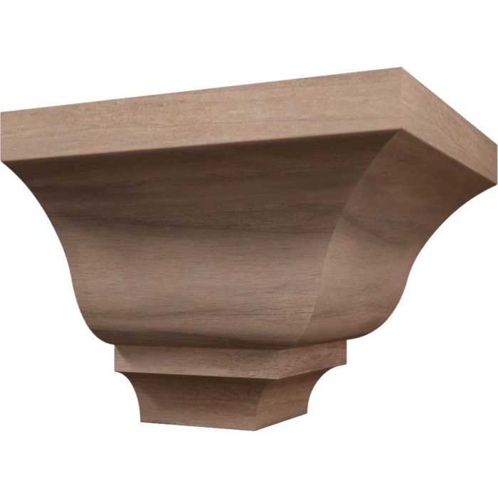 Ekena Millwork 2 5/8"P X 3 3/8"H WM48 Americraft Solid Hardwood Stain Grade Trimpro Crown Moulding Outside Corner - Image 59